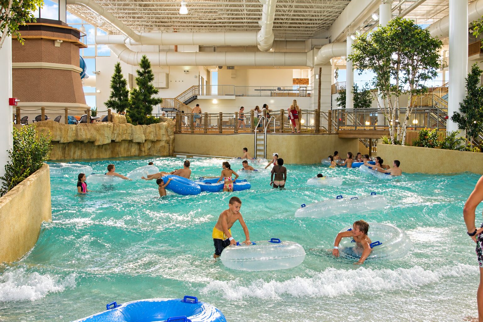 Families enjoying Jamberoo Action Park