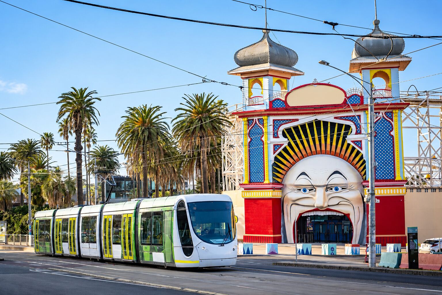 Luna Park Melbourne in St Kilda, Victoria
