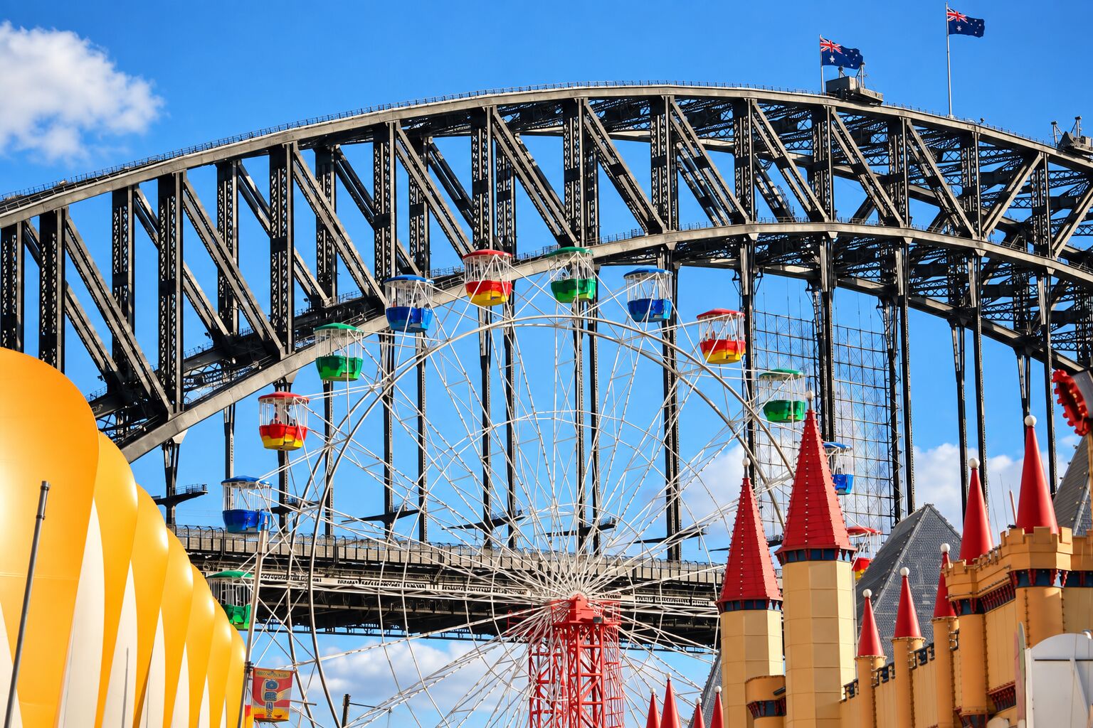 A theme park moment in Australia