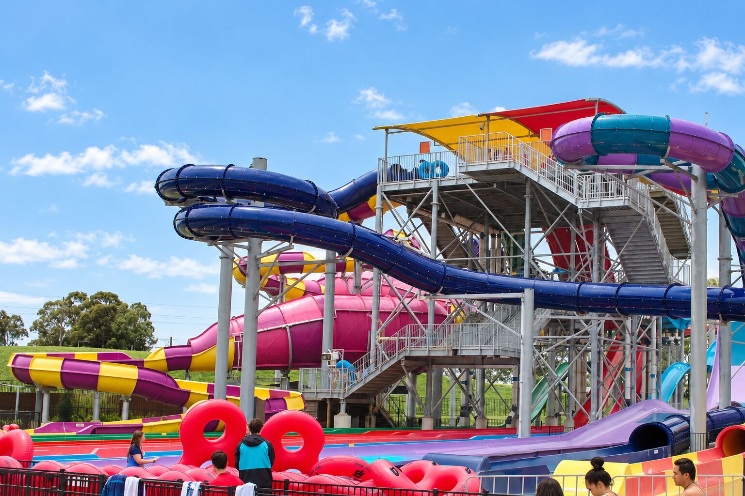 A theme park moment in Australia
