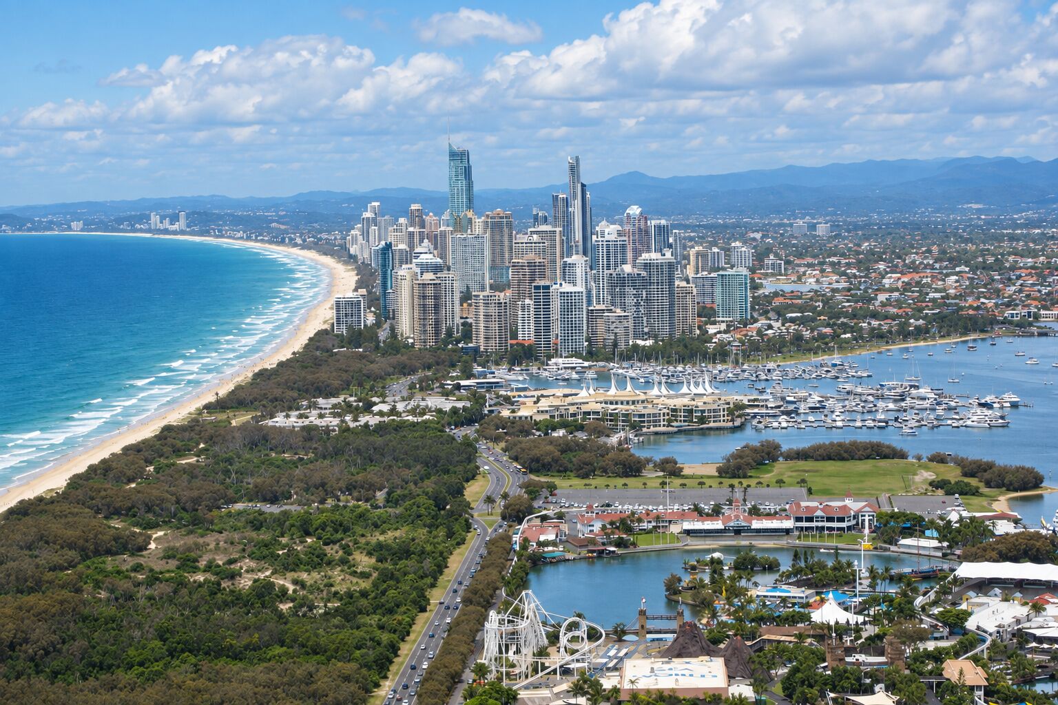 A theme park moment in Australia