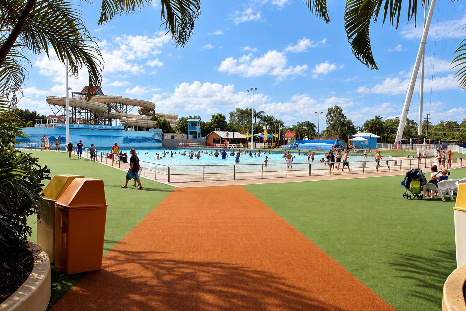 A theme park moment in Australia